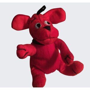Clifford Big Red Dog Plush Bendable 6” Stuffed Animal Beanie- Scholastic